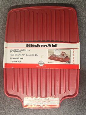KitchenAid Dish Drying Rack Red New